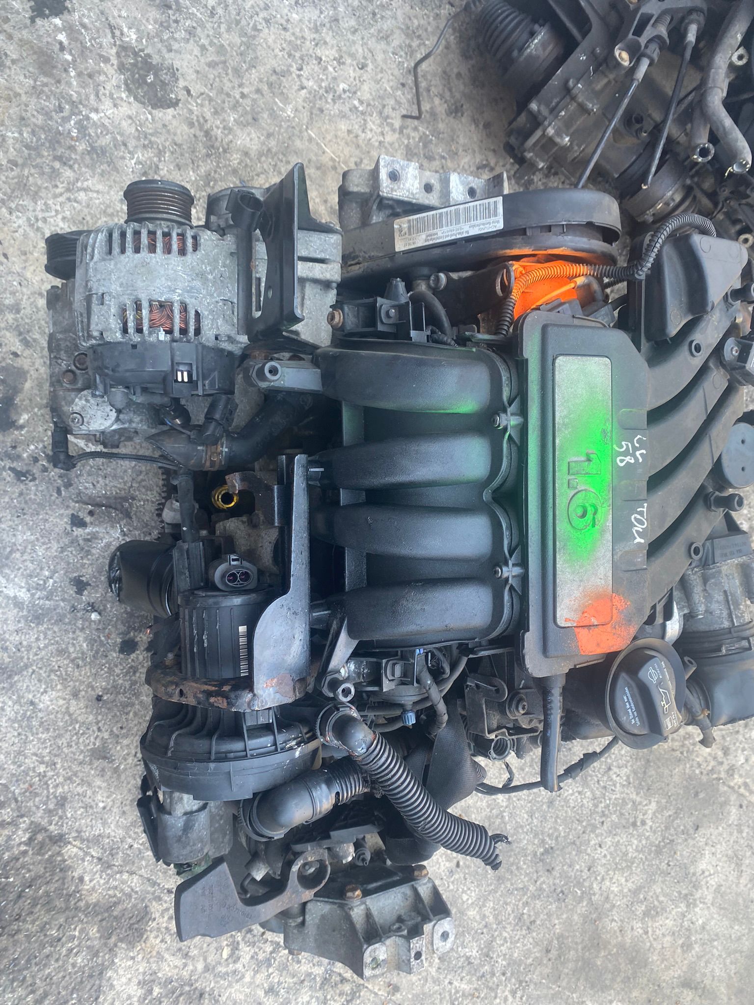 Volkswagen 1.6 Bse Jetta dolu motor Volkswagen 1.6 Bse Jetta dolu motor